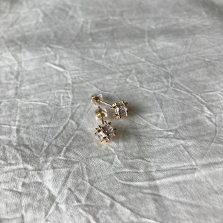 crystal-ball pierce(silver925ݥ)