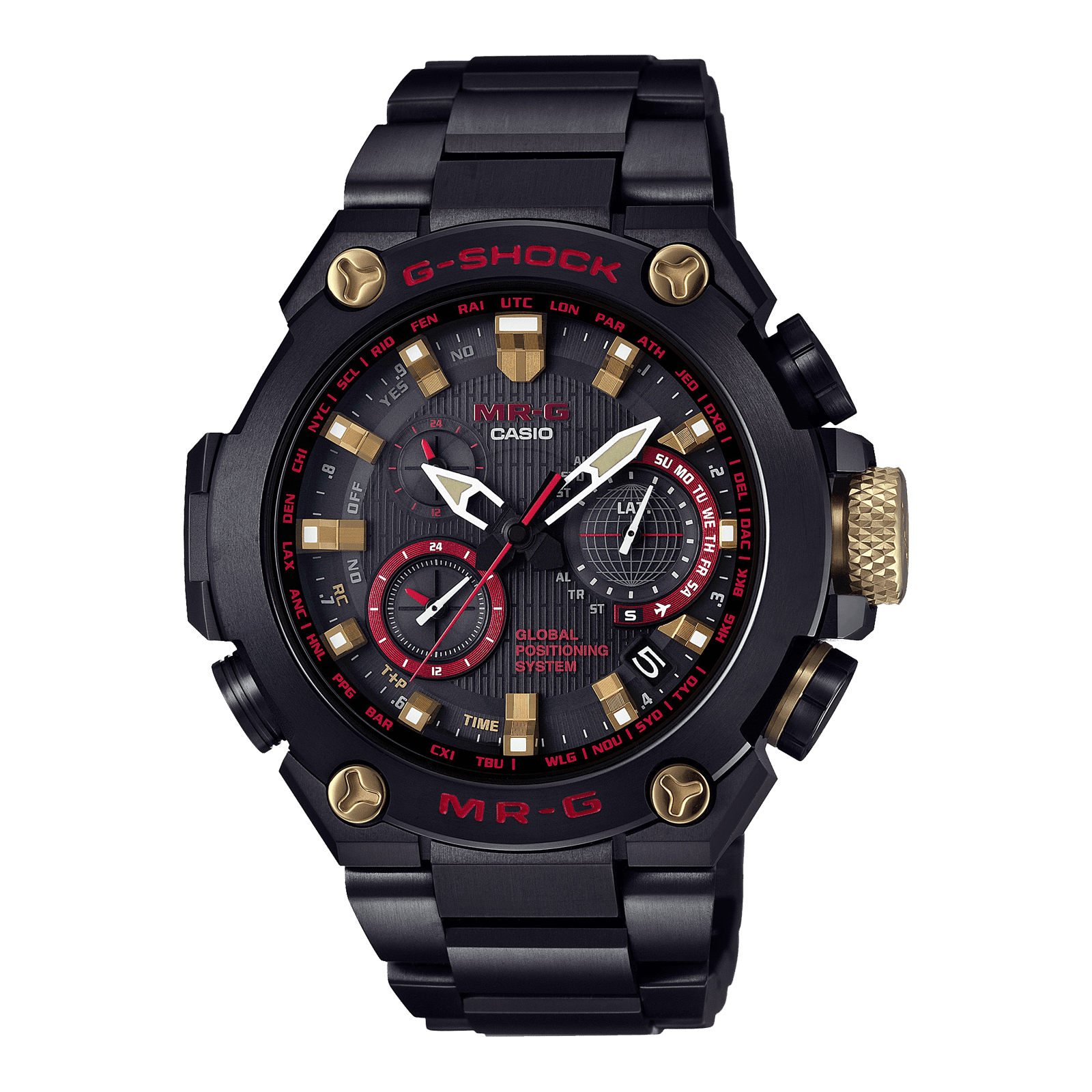 G-SHOCK MR-G】 MRG-G1000シリーズ 「赤備え」（MRG-G1000B-1A4JR 