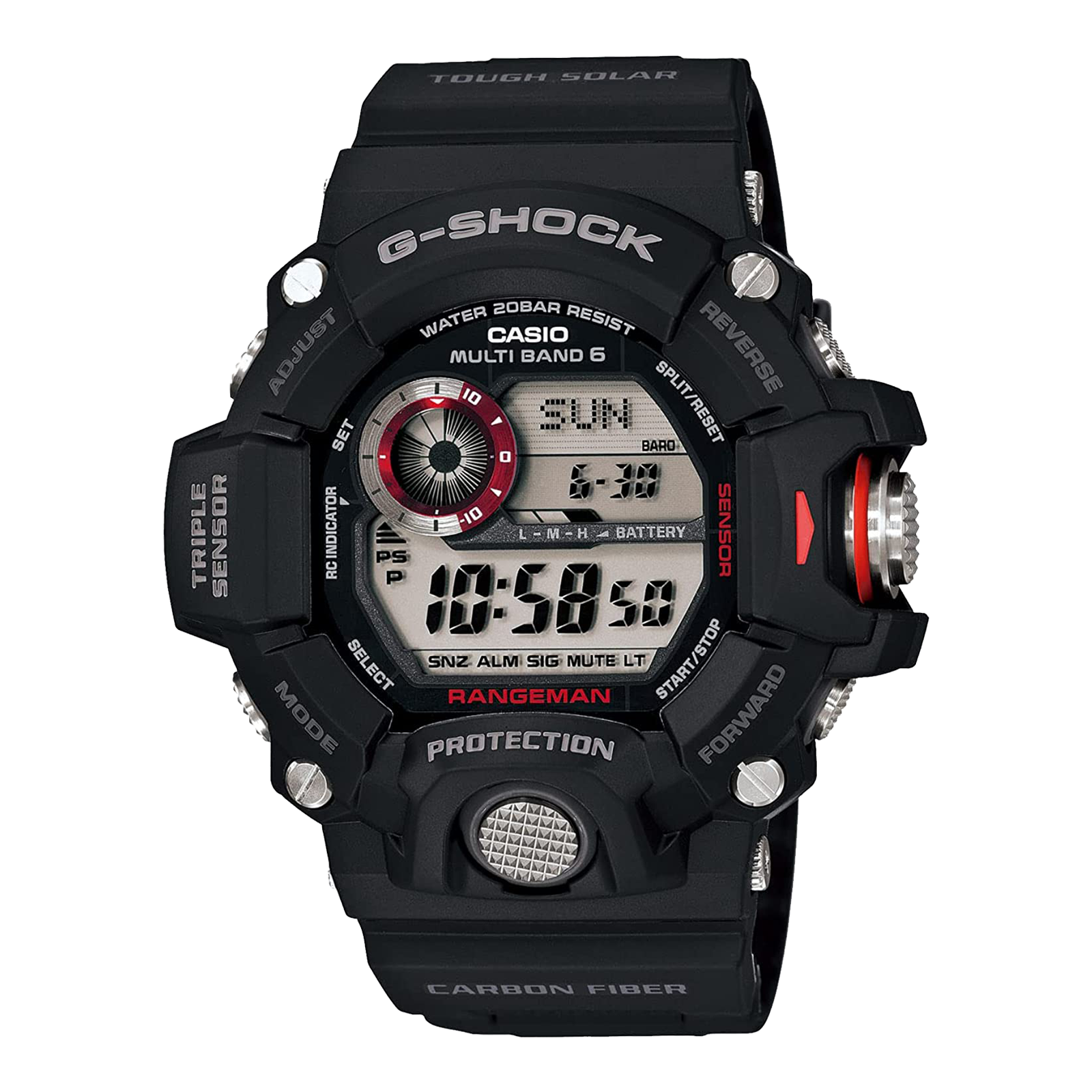 【新品未使用】カシオ G-SHOCK レンジマン GW-9400BJ-1JF 黒 G-SHOCK レンジマン GW-9400BJ-1JF メンズ 電波ソーラー