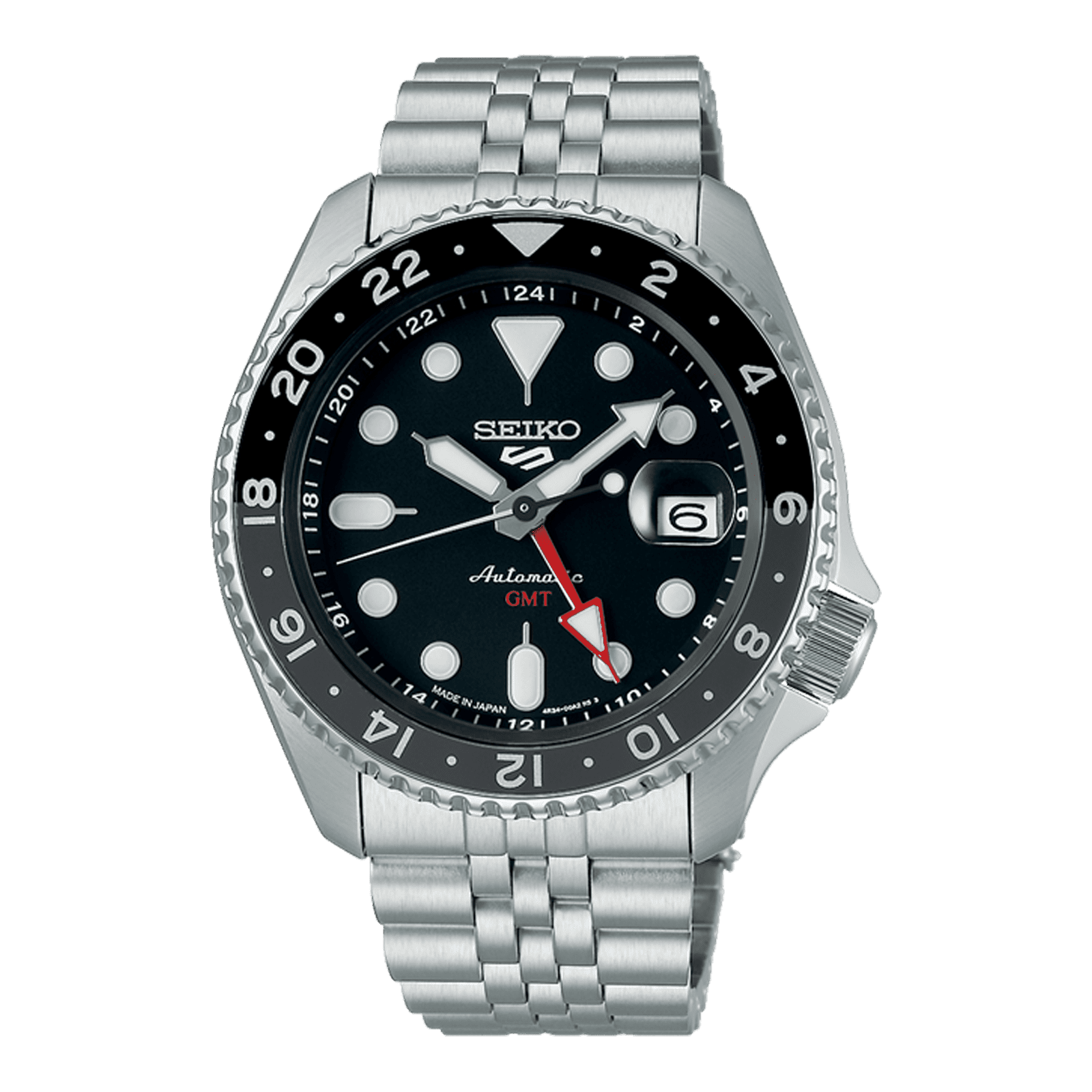 セイコー 　GMT　5スポーツ 4R34-00A0 Seiko 5 Sports GMT Watch 4R34-00A0 automatic watch | eBay