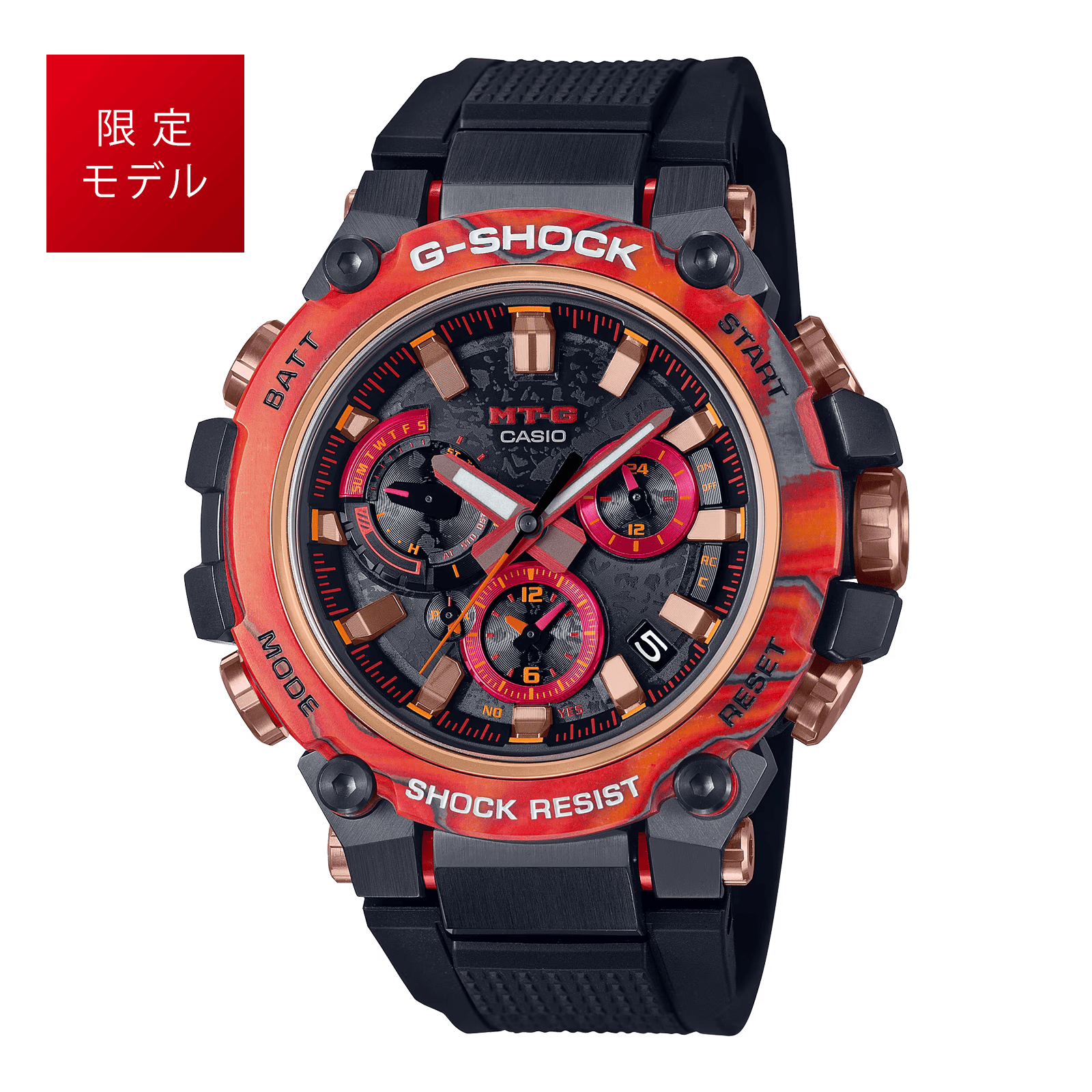 専用 レア！！日本未発売 G-SHOCK レッド✖️ゴールド - 腕時計(デジタル)