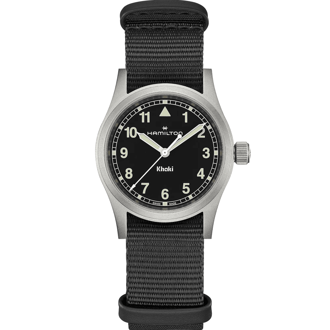 ◆HAMILTON◆ ハミルトン 　 カーキ フィールド 　Quartz 33 ハミルトン】「カーキ フィールド クォーツ」にケース径33mmと