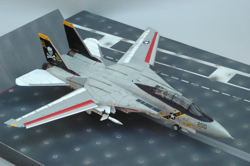 グラマン F-14A トムキャット VF-84 ジョリーロジャース - WING ONE -Aviation Art Model Shop-
