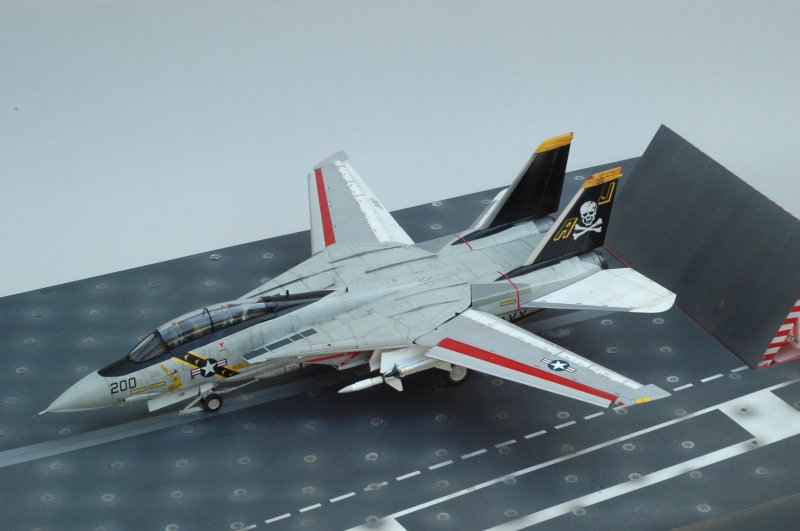 グラマン F-14A トムキャット VF-84 ジョリーロジャース - WING ONE -Aviation Art Model Shop-