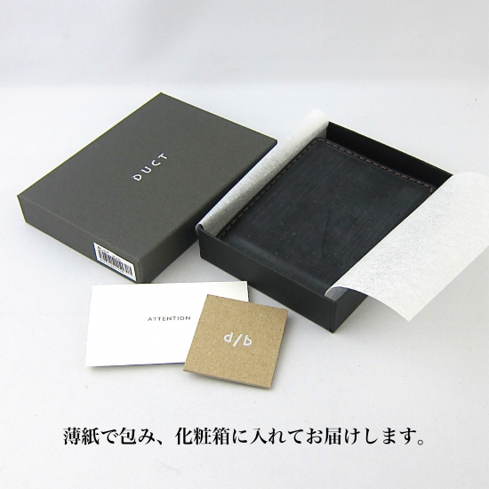 マネークリップ 財布 カードケース メンズ 薄い 本革 ブライドルレザー | 革小物のDUCT STORE(ダクトストア)