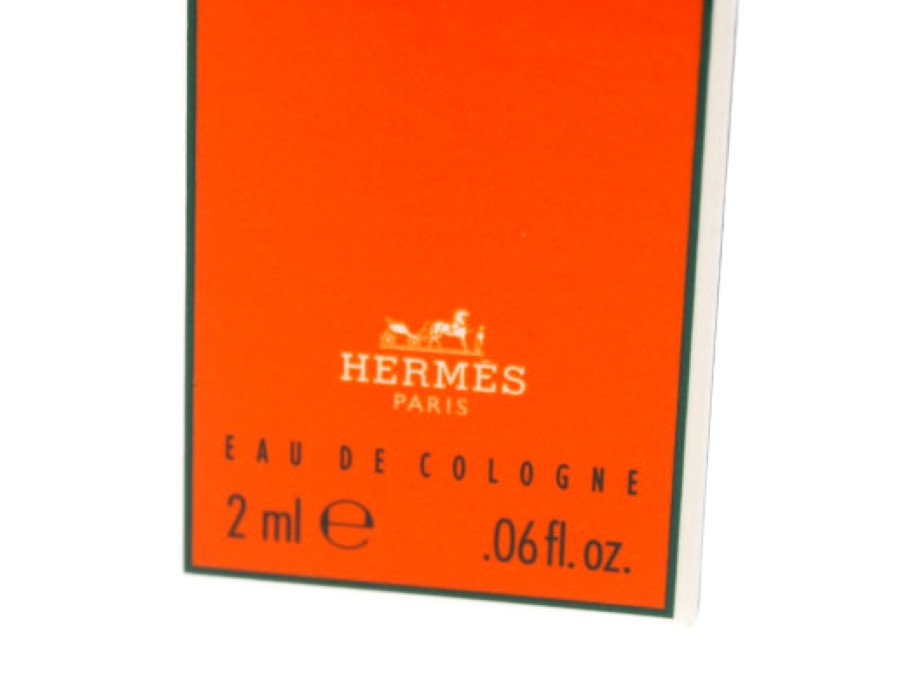 【New 新品】エルメス HERMES 香水 サンプル オードランジュ ヴェルト EAU D’ORANGE VERTE オレンジ香 ウッディノート  2ml メンズ - ブランドジャックリスト