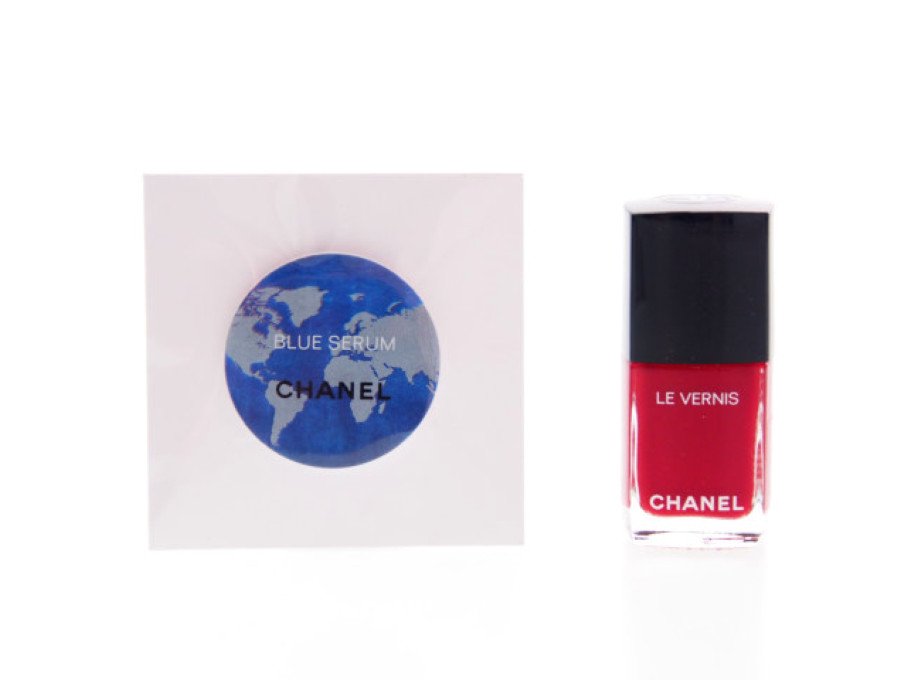 Used 未使用】シャネル CHANEL ノベルティ マグネット 磁石 ブルー