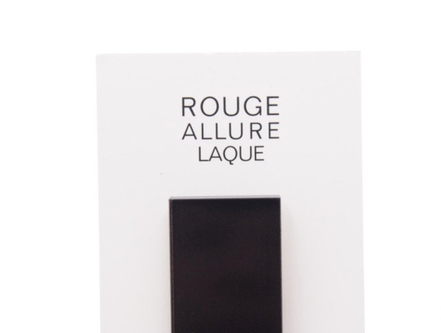 【New 新品】シャネル CHANEL ノベルティ ピンバッジ 2020ホリデー ROUGE ALLURE LAQUE グロスデザイン MAKEUP  アクリル - ブランドジャックリスト