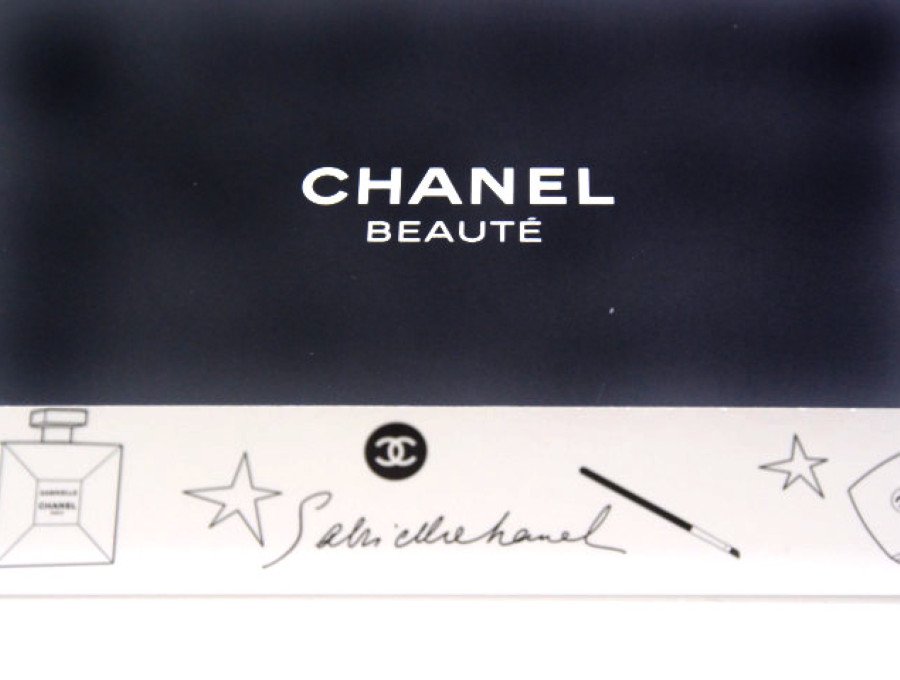 Used 未使用 シャネル Chanel Beaute ノベルティ 週間スケジュール 予定表 メモ帳 ノート コスメイラスト N 5 Gabrielle 箱付 ブランドジャックリスト