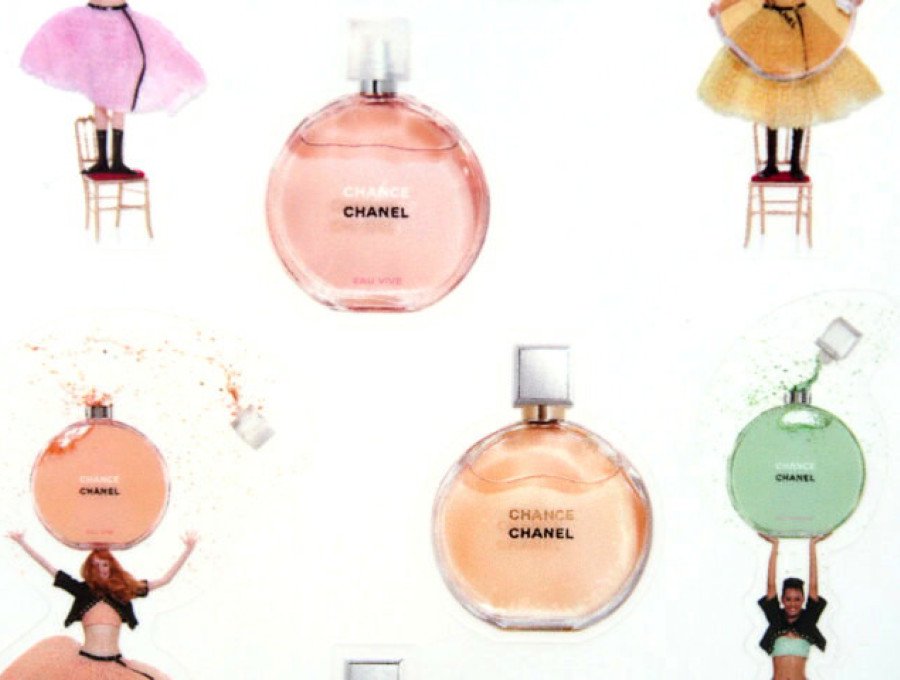 New 新品】シャネル CHANEL ノベルティ ステッカー シール 香水 CHANCE