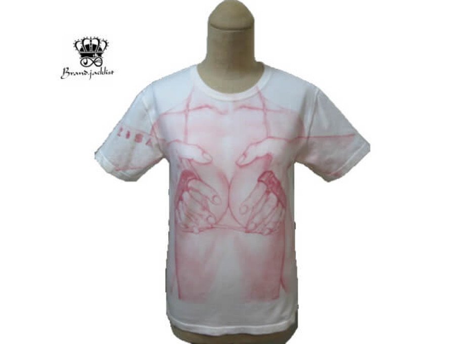 【Used 極上品】フェノメノン PHENOMENON Tシャツ TISA Hood Love 白 メンズ Mサイズの商品画像