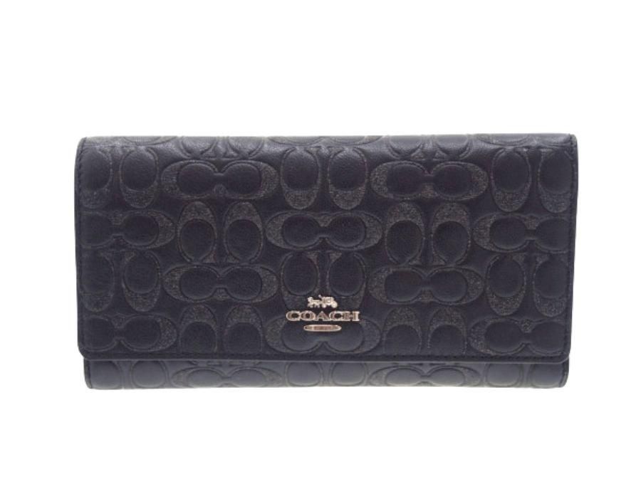 COACH（新品 未使用）長財布 ブラック-