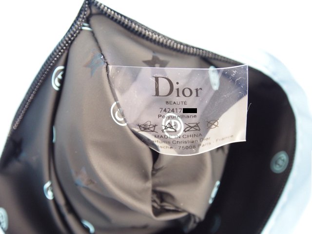 New 新品】クリスチャンディオール Dior ノベルティ ポーチ スキン