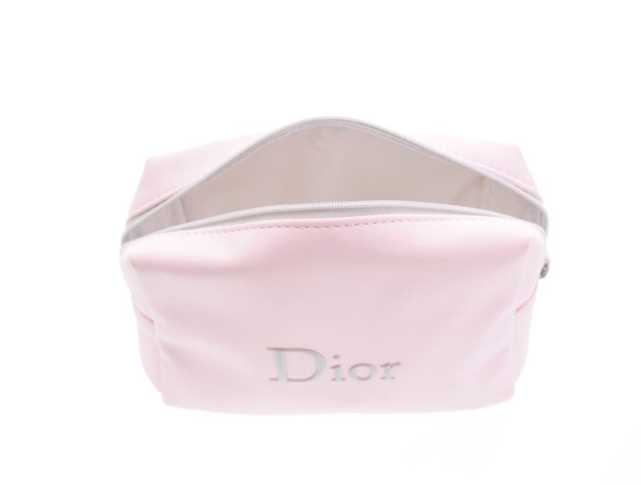 74%OFF!】 クリスチャンディオール Dior コスメポーチ スクエア #ピンク 091488 megjc.gov.jm