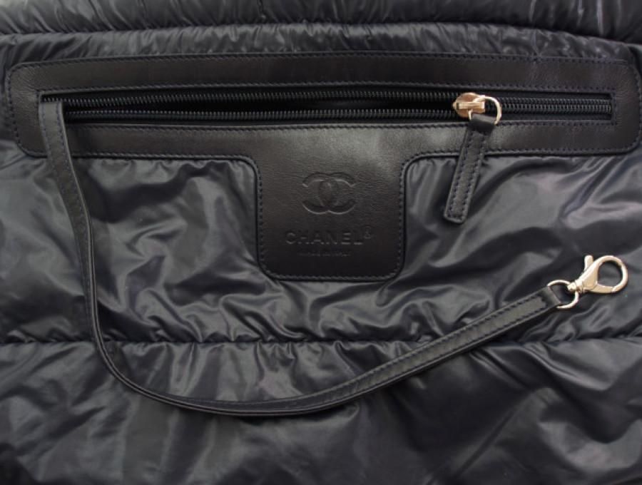 【Used 通常品】シャネル CHANEL ココ コクーン COCO COCOON トートバッグ MM カーキグレー BIG 2010.12 -  ブランドジャックリスト