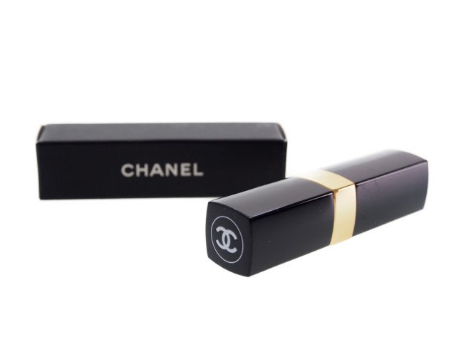 【New 新品】シャネル CHANEL ノベルティ メモリースティック 8GB USB 口紅モチーフ PCアクセサリー BEAUTE ブラック×ゴールドの商品画像