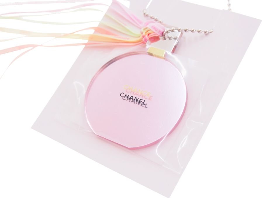 シャネル ノベルティ ミラーチャーム 香水 チャンス 鏡 リボンフリンジ CHANEL CHANCE【New 新品】 - ブランドジャックリスト