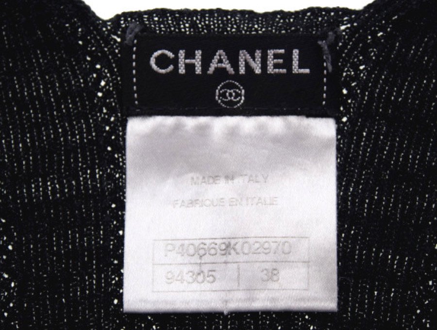 CHANELカットソー黒38