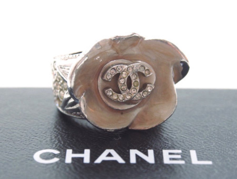 Used 通常品】シャネル CHANEL リング 指輪 アクセサリー カメリア CC