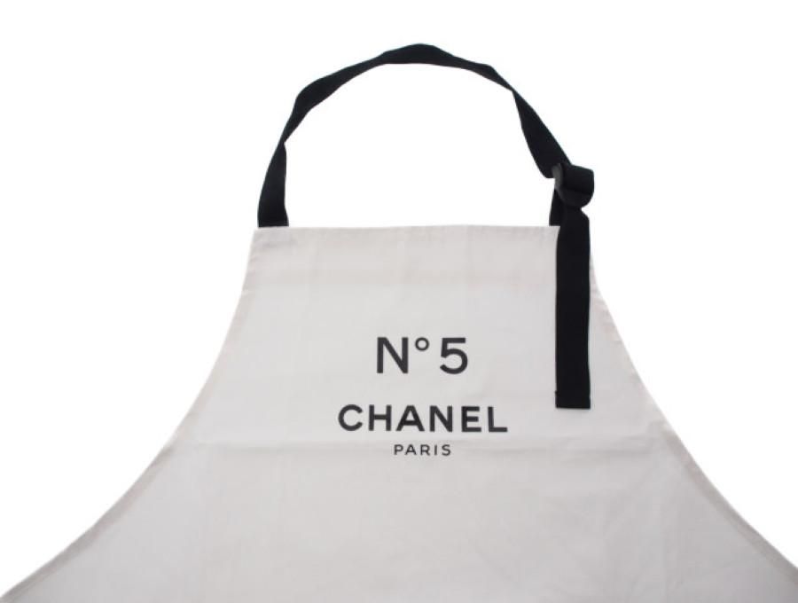 Used 展示品】シャネル ノベルティ CHANEL 首掛けエプロン 胸当て