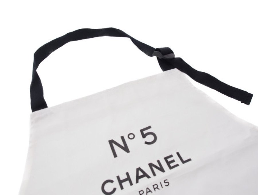 Used 展示品】シャネル ノベルティ CHANEL 首掛けエプロン 胸当て 