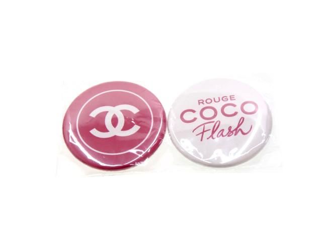 COCOCHANEL シャネル ノベルティ 非売品 缶バッチ2点 限定 レア