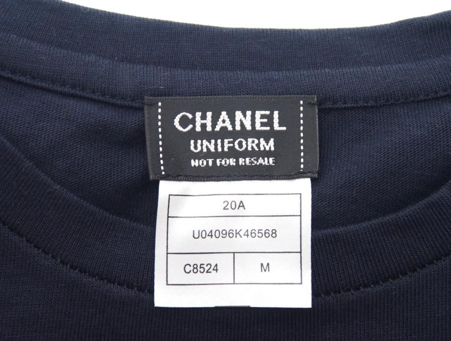 Used 未使用】シャネル CHANEL ノベルティ Tシャツ 海外店舗