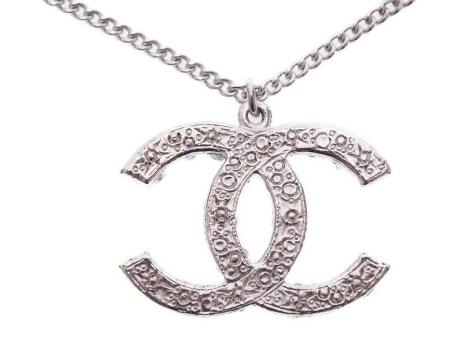 Used 未使用】シャネル CHANEL ロングネックレス アクセサリー CC ココ