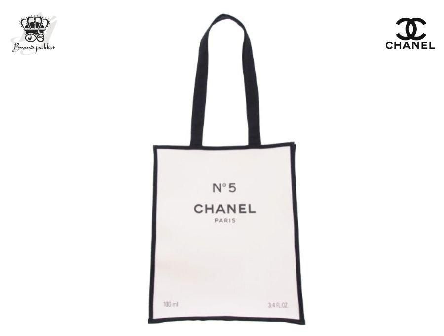 シャネル ノベルティ トートバッグ No.5 香水箱 「N°5」100周年記念限定 CHANEL PARFUMS【Used 開封品】 -  ブランドジャックリスト