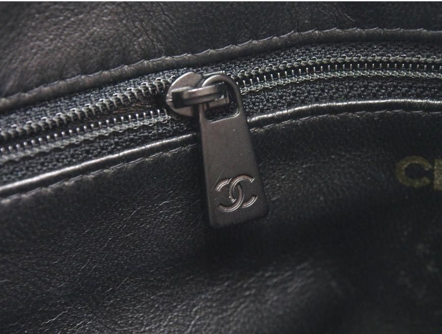 CHANEL シャネル ショルダーバッグ ラムスキン マトラッセ 黒 レザー CHANEL シャネル ショルダーバッグ マトラッセ ラムスキン