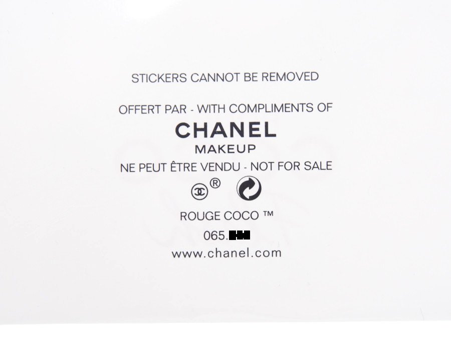 【New 新品】シャネル CHANEL ノベルティ シール ステッカー ワッペン ルージュココフラッシュ 口紅 リップ ココマーク ROUGE  COCO Flash - ブランドジャックリスト