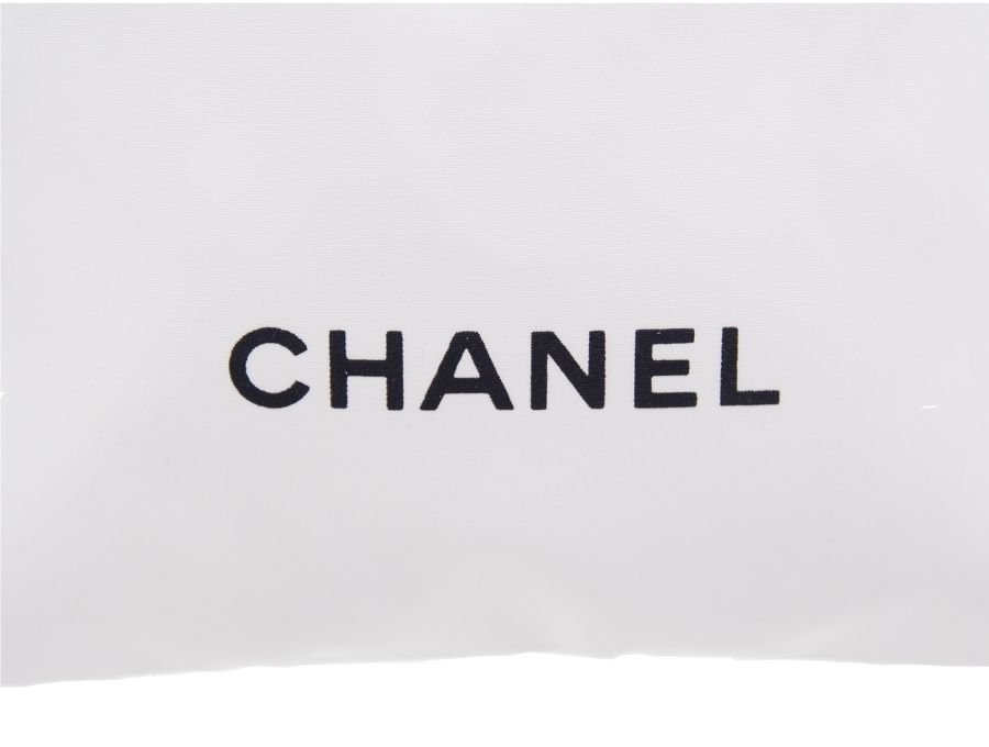 Used 未使用】シャネル CHANEL ノベルティ 巾着ポーチ 巾着袋 WHITE ESSENTIEL ホワイト 国内入手不可 海外コスメカウンター  - ブランドジャックリスト