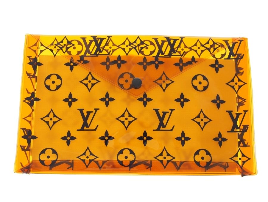 Used 展示品】ルイヴィトン LOUIS VUITTON クラッチポーチ クリア