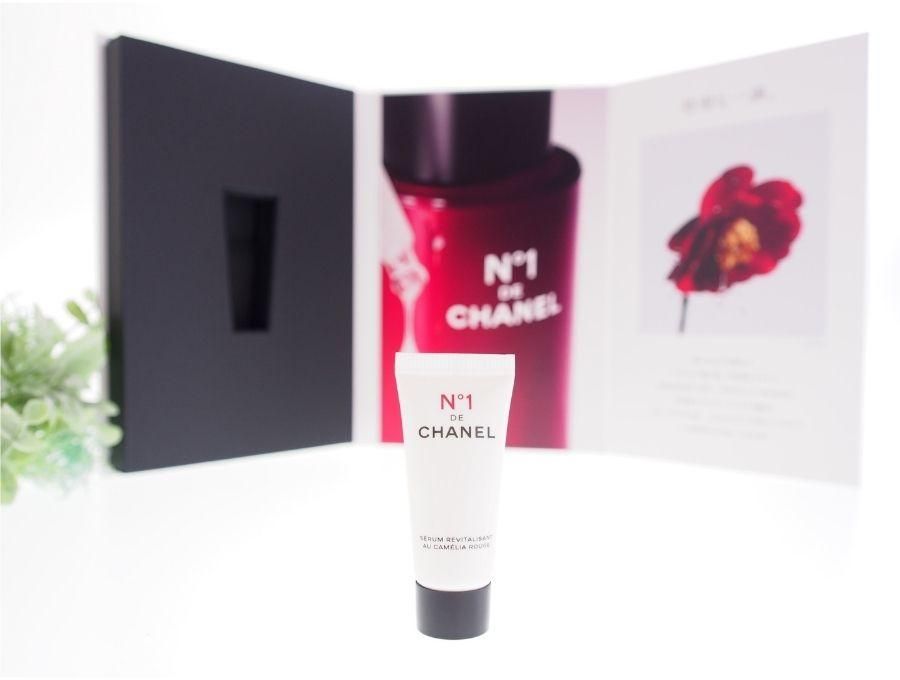 【Used 未使用】シャネル CHANEL コスメ セラム N°1 ドゥ シャネル 美容液 5ml ヌメロアン レッドカメリア 美的 7月号 美容雑誌  特別付録 N°1 DE CHANEL サンプル - ブランドジャックリスト