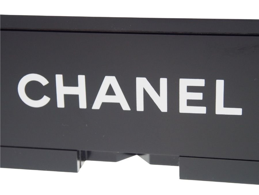 Used 展示品】 シャネル CHANEL ノベルティ アクリルケース 小物入れ ...