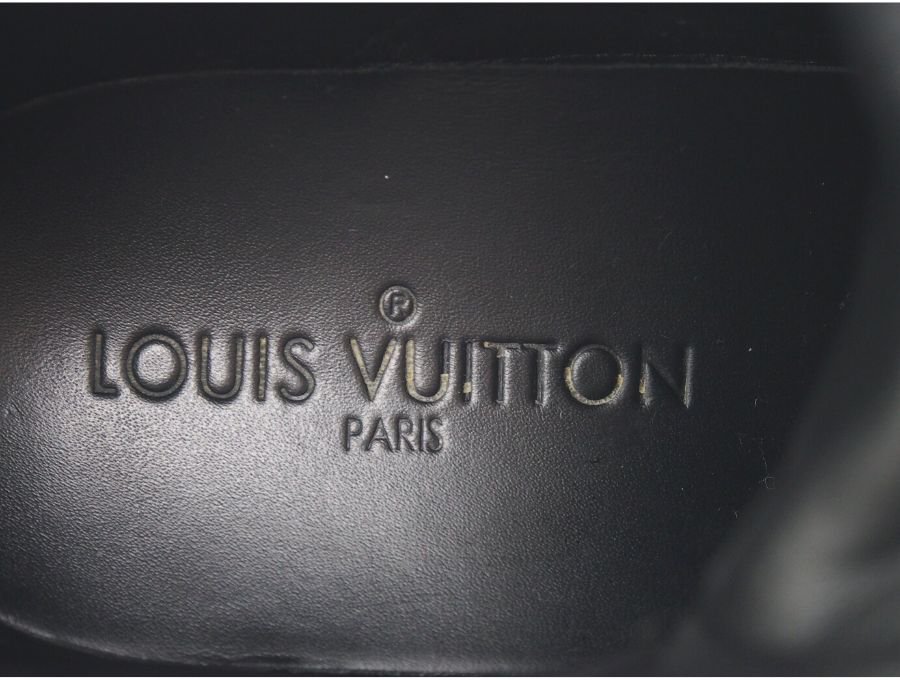 【Used 極上品】ルイヴィトン LOUIS VUITTON 靴 スニーカー ハイカット エピ ブラック ゴールド金具 36 1/2（日本サイズ  約23.5cm）レディースシューズ - ブランドジャックリスト