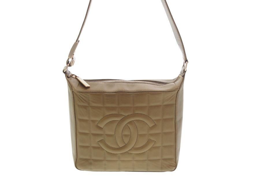 Used 美品】シャネル CHANEL チョコバー 2WAY ハンドバッグ ショルダー 