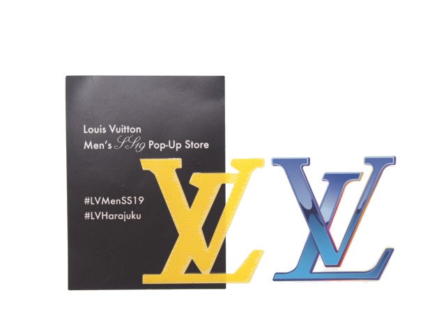 【New 新品】ルイヴィトン LOUIS VUITTON ノベルティ ステッカー シール 原宿ストア限定の商品画像