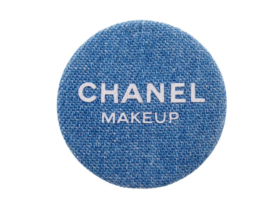 Used 展示品】 シャネル CHANEL MAKEUP ノベルティ 布製バッチ 缶