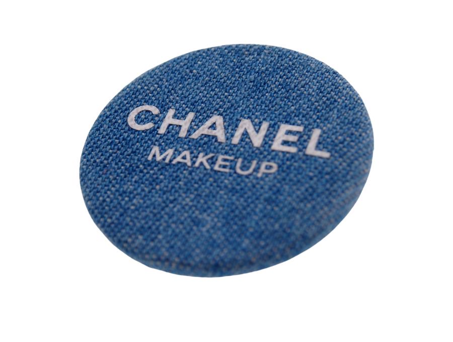 Used 展示品】 シャネル CHANEL MAKEUP ノベルティ 布製バッチ 缶