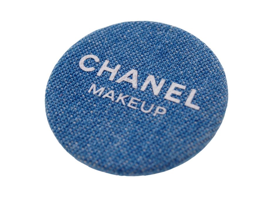 Used 展示品】 シャネル CHANEL MAKEUP ノベルティ 布製バッチ 缶