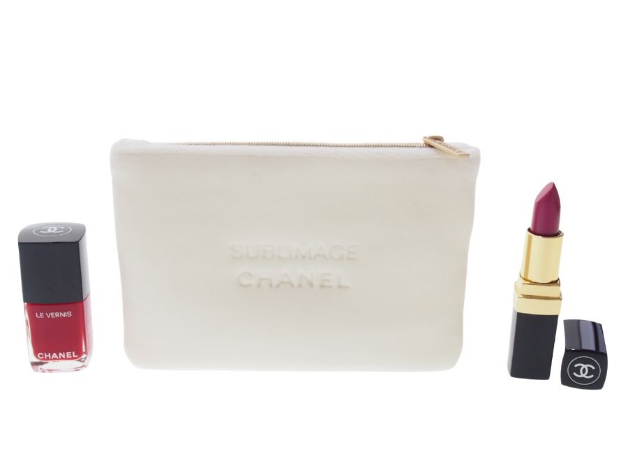 最低価格の CHANELサブリマージュ小物入れ 美品 gefert.com.br