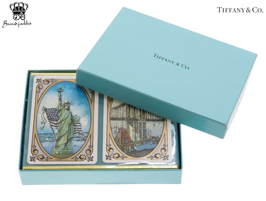 Tiffany & Co. ティファニー トランプ 箱付き ブルー - トランプ