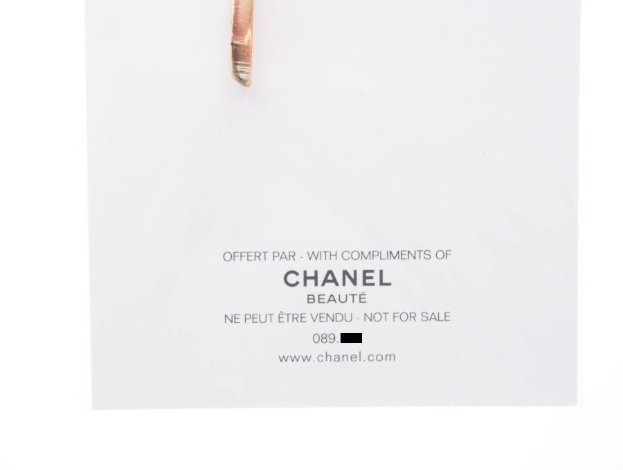 New 新品】シャネル CHANEL ノベルティ しおり 栞 ブックマーク