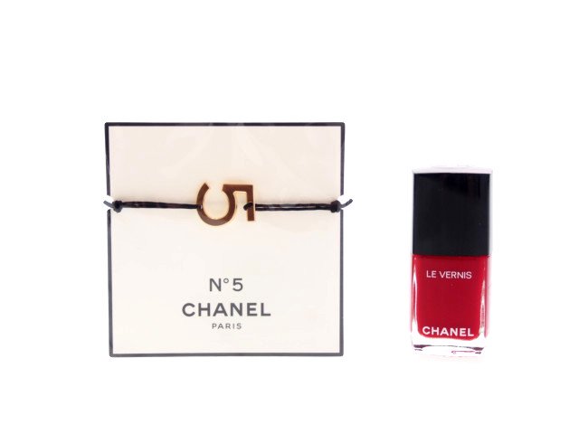 【New 新品】シャネルパフューム CHANEL PARFUMS No.5 ノベルティ ブレスレット アクセサリー N°5 PARIS ゴールド  フリーサイズ - ブランドジャックリスト