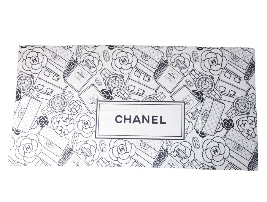 Used 展示品】 シャネル CHANEL ノベルティ バスタオル 100周年限定