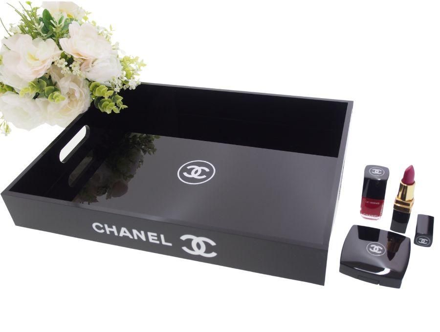 Used 展示品】 シャネル CHANEL ノベルティ アクリルトレー お盆 