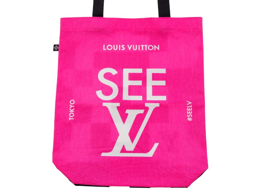 LOUIS VUITTON SEE LV 展　トートバッグ
