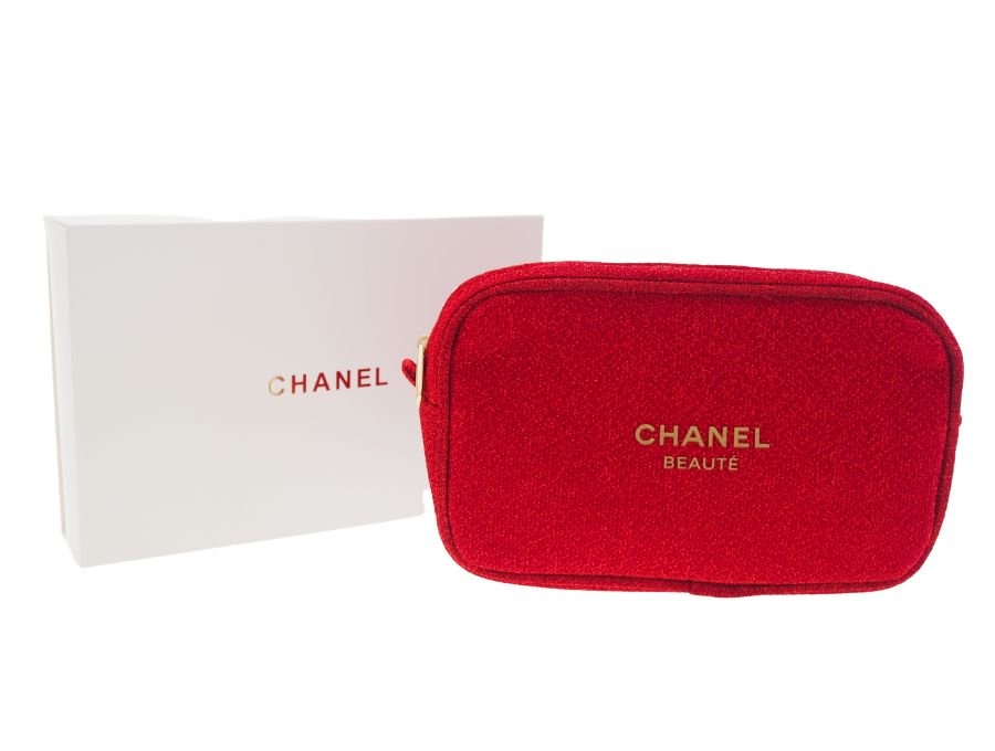 New 新品】 シャネル CHANEL BEAUTE ノベルティ コスメポーチ