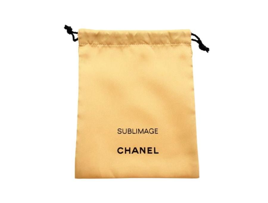 【レア】CHANEL巾着ノベルティ　サブリマージュ シャネル ノベルティ サブリマージュ 巾着ポーチ (H)17cm×(W